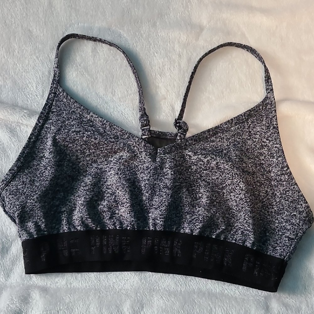 Women's Heather Gray Sports Bra